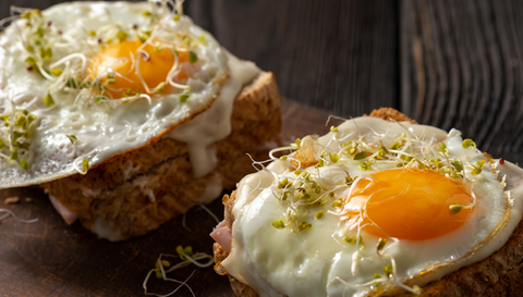 Croque madame gourmet con Losa d'antan®