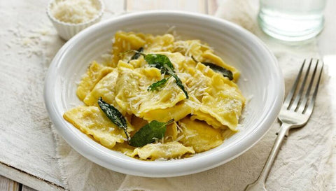 Agnolotti burro Occelli® e salvia