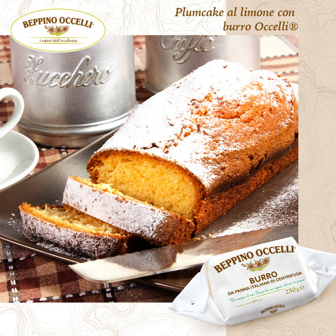 Plumcake al limone con burro Occelli®