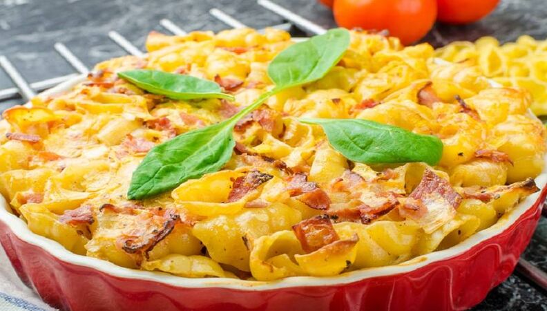 Conchiglie porri, pancetta e Tuma del Trifulau Occelli®