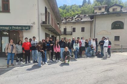  Giovani talenti in visita a Valcasotto!